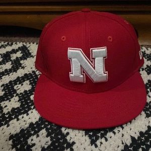 Nebraska Huskers NewEra Hat size 7- 1/4